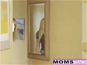 MomsTeachSex - very first Time 3 way Is With Step mother