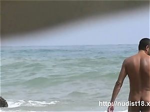 naturist beach hidden cam shots of cool and tanned women