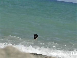 naturist beach flick jaw-dropping taut sluts